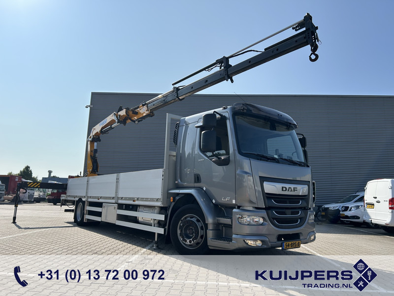 DAF LF 320 FA / Effer 175.2/c3s Crane / 363 dkm / Plateau / NL Truck - Camion grue: photos 1 DAF LF 320 FA / Effer 175.2/c3s Crane / 363 dkm / Plateau / NL Truck - Camion grue: photos 1