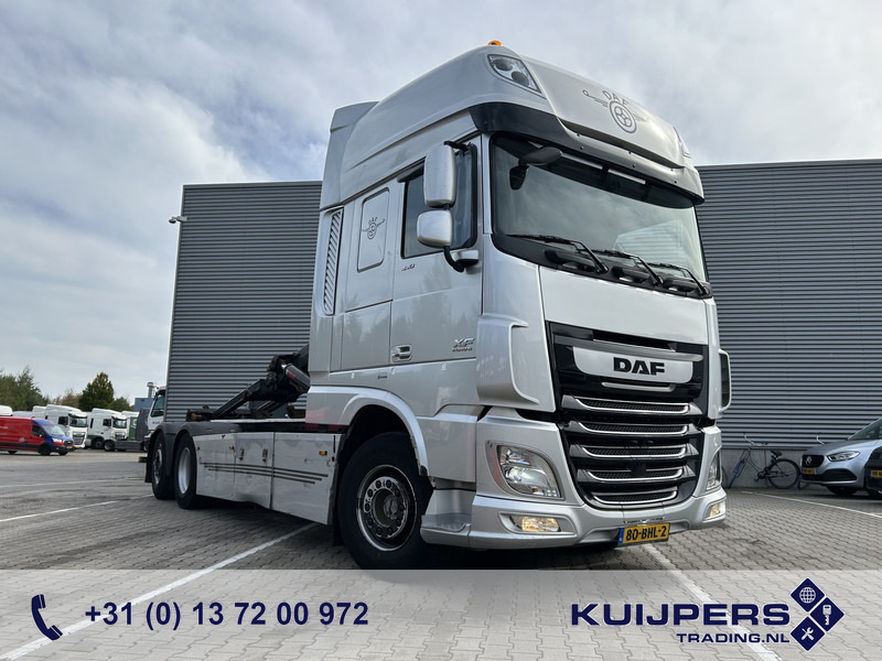 DAF XF 440 FAN SSC / Hiab Hook 21 Ton / 557 dkm / 9 Ton Front Axle - Camion ampliroll, Camion grue: photos 1 DAF XF 440 FAN SSC / Hiab Hook 21 Ton / 557 dkm / 9 Ton Front Axle - Camion ampliroll, Camion grue: photos 1