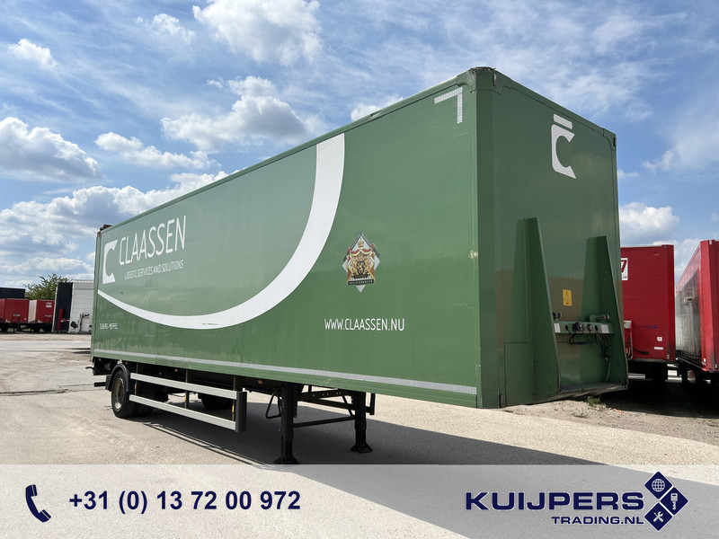 Groenewegen DRO-12-10 B City / Box Trailer / Laadklep 2000 kg / APK 12-25 - Semi-remorque fourgon: photos 1 Groenewegen DRO-12-10 B City / Box Trailer / Laadklep 2000 kg / APK 12-25 - Semi-remorque fourgon: photos 1