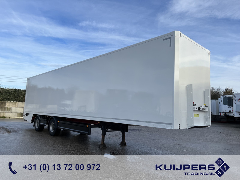 Groenewegen Jumbo DRO-14-18 X-Steering / Box / Laadklep / APK TUV 02-26 - Semi-remorque fourgon: photos 1 Groenewegen Jumbo DRO-14-18 X-Steering / Box / Laadklep / APK TUV 02-26 - Semi-remorque fourgon: photos 1