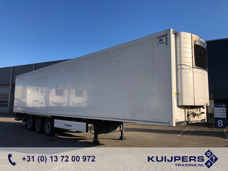 Semi-remorque frigorifique Krone Koeloplegger / Carrier Vector / Liftas / Bloemen / Laadlift / APK-TUV 11-25: photos 1