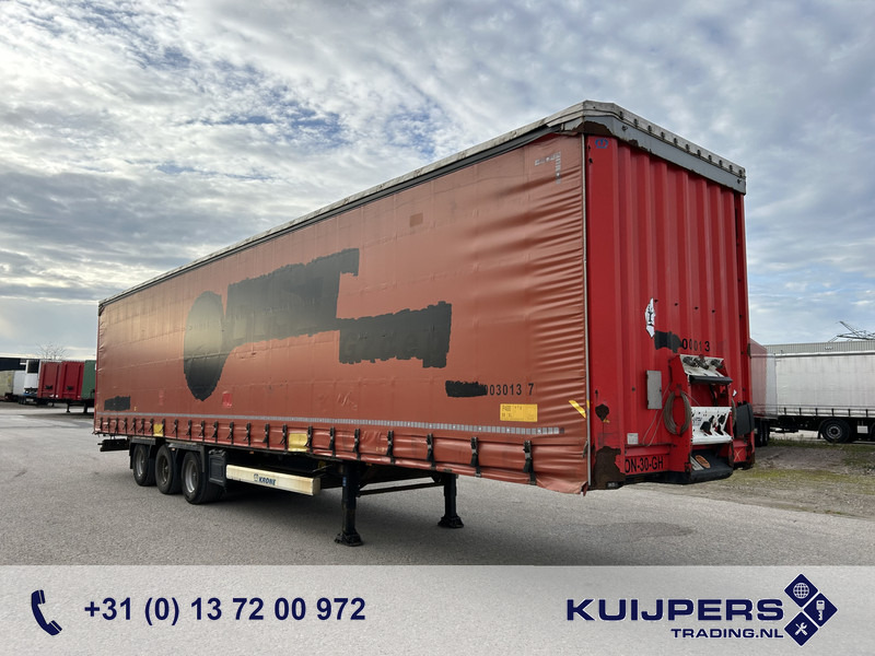 Krone Profi Liner / Mega / Curtainside / BPW Drum / NL Trailer - Semi-remorque fourgon: photos 1 Krone Profi Liner / Mega / Curtainside / BPW Drum / NL Trailer - Semi-remorque fourgon: photos 1