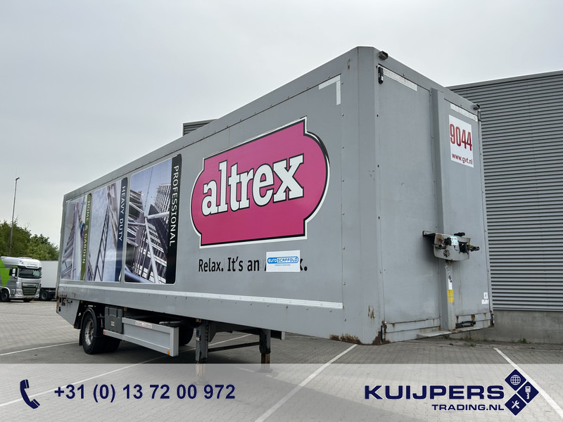 Renders ROC 12.10 City / Box / Loadlift 2000 kg / NL Trailer - Semi-remorque fourgon: photos 1 Renders ROC 12.10 City / Box / Loadlift 2000 kg / NL Trailer - Semi-remorque fourgon: photos 1