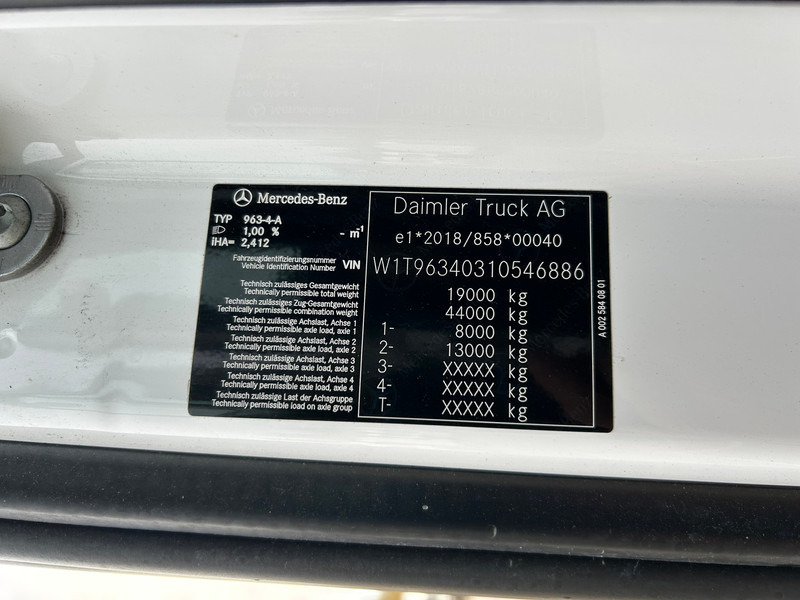 Tracteur routier Mercedes-Benz Actros 1845 Gigaspace / Tacho V2 / PTO - Hydraulic / Stand Airco / APK TUV 11-26: photos 17