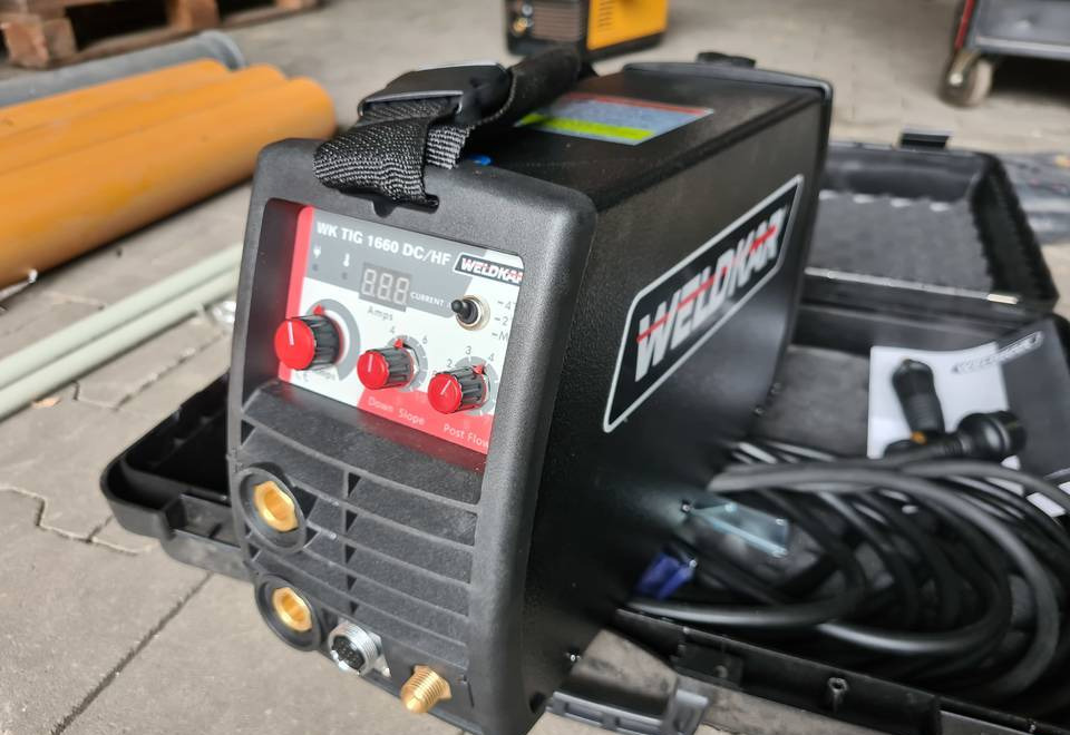 Spawarka Tig WELDKAR WK 1660 DC/HF 160 A - Equipement de soudage: photos 3 Spawarka Tig WELDKAR WK 1660 DC/HF 160 A - Equipement de soudage: photos 3