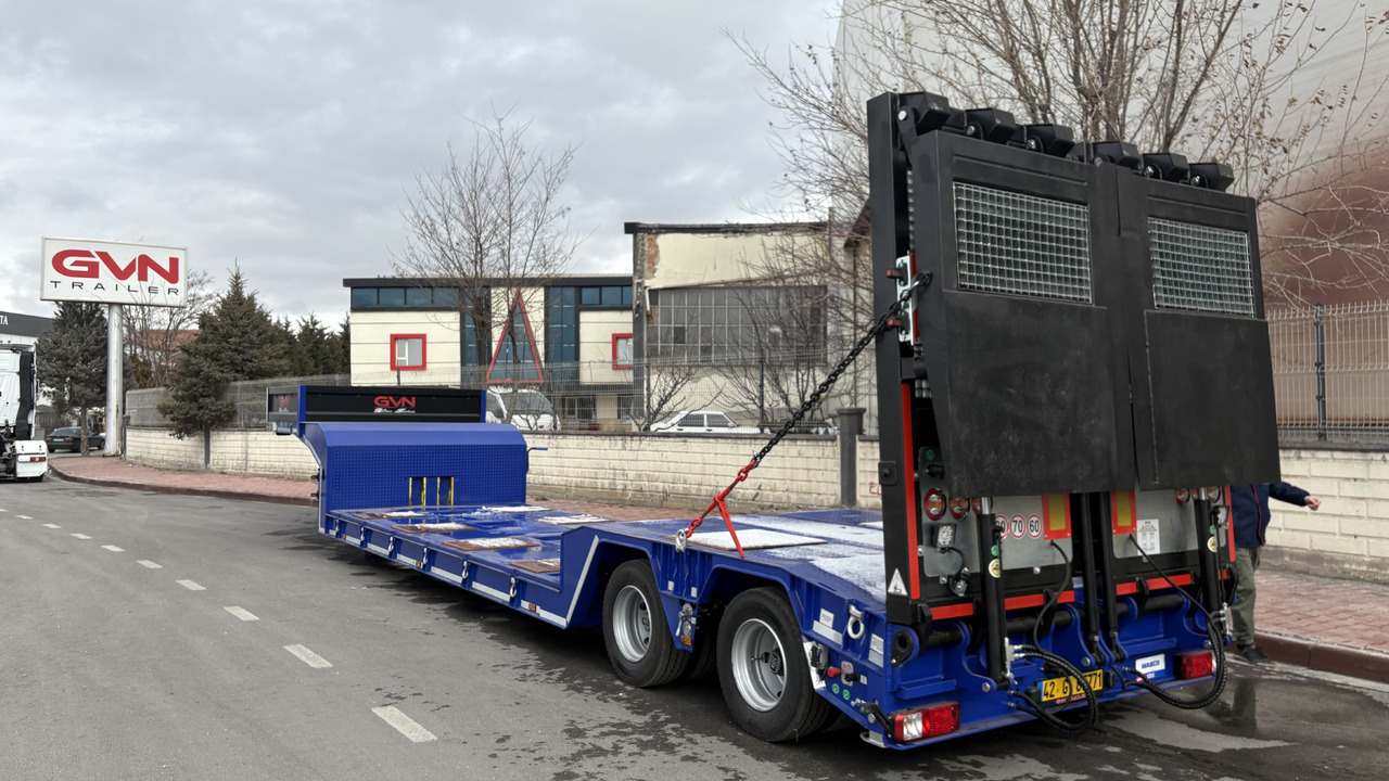 GVN Trailer 2 AXLE HYDRAULIC PLATFORM LOWBED - Semi-remorque surbaissé: photos 1 GVN Trailer 2 AXLE HYDRAULIC PLATFORM LOWBED - Semi-remorque surbaissé: photos 1