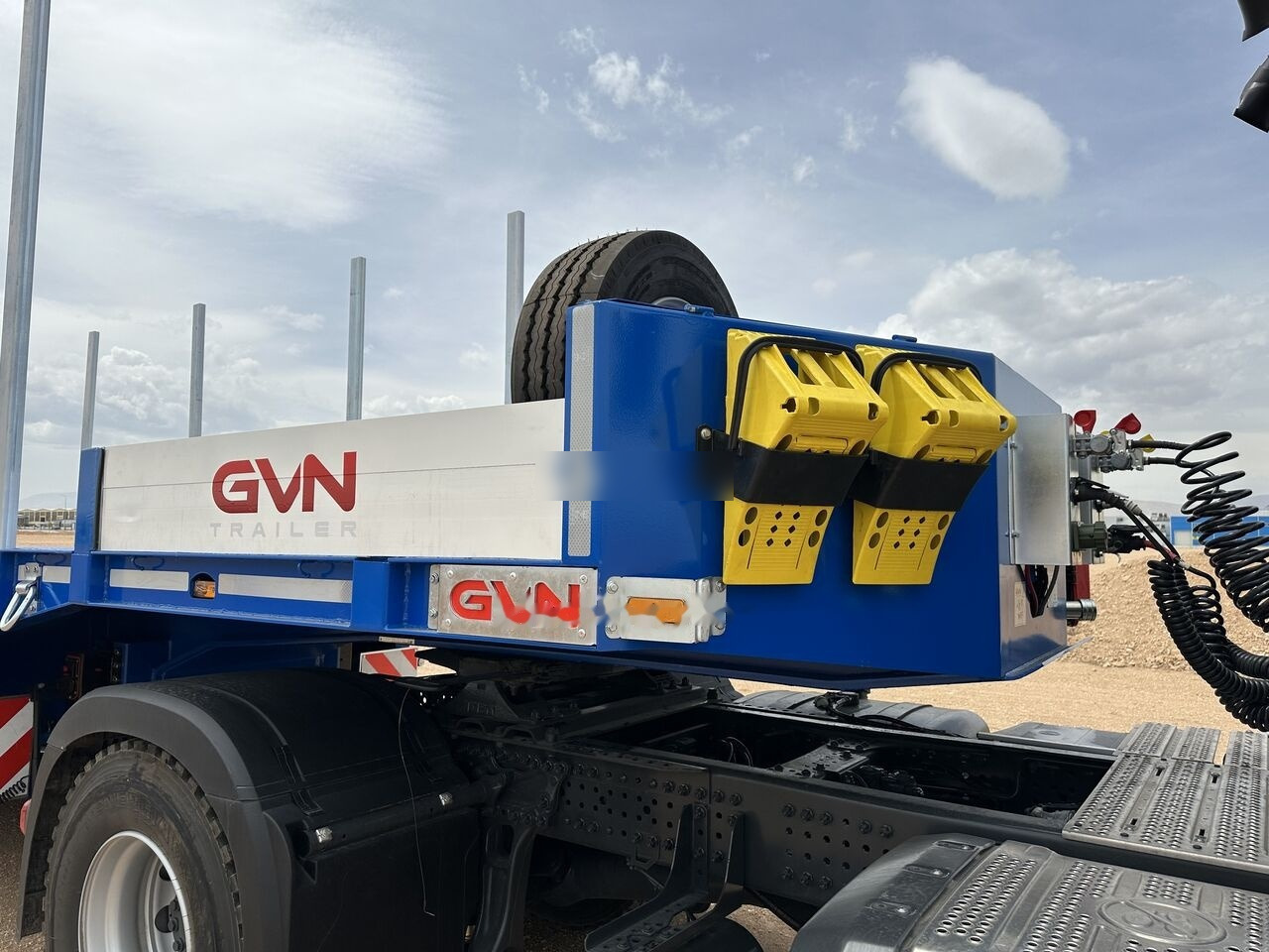 GVN Trailer 3 AXLE LOWBED - Remorque porte-engin surbaissée: photos 3 GVN Trailer 3 AXLE LOWBED - Remorque porte-engin surbaissée: photos 3