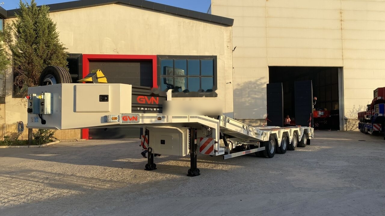 GVN Trailer 4 AXLE HYDRAULIC PLATFORM LOWBED - Semi-remorque surbaissé: photos 2 GVN Trailer 4 AXLE HYDRAULIC PLATFORM LOWBED - Semi-remorque surbaissé: photos 2