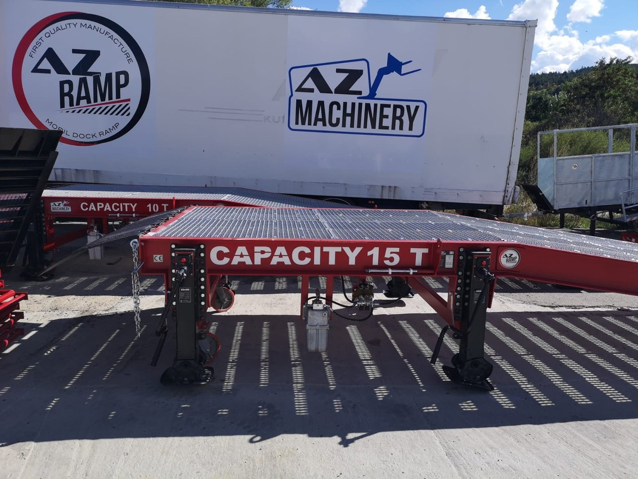 Rampe de chargement neuf Loading Ramp with with hydraulic tilting bridge -  AZ RAMP - STAR- 15T. 15 ton capacity: photos 15