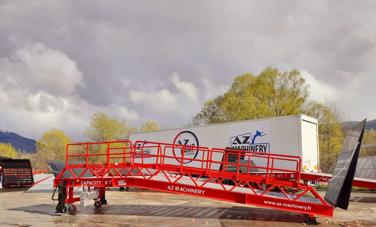 Rampe de chargement neuf Loading Ramp with with hydraulic tilting bridge -  AZ RAMP - STAR-RL- 8T. 8 ton capacity: photos 18