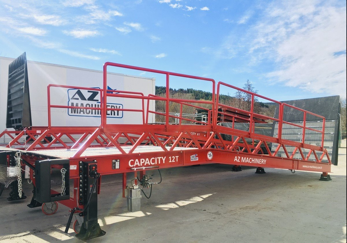 Rampe de chargement neuf Loading Ramp with with hydraulic tilting bridge -  AZ RAMP - STAR-RL- 8T. 8 ton capacity: photos 15
