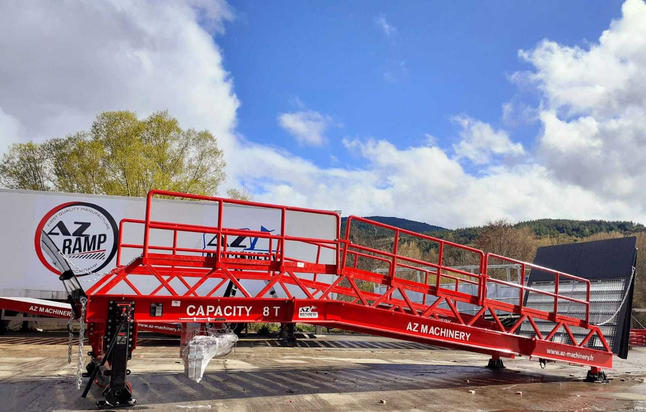 Rampe de chargement neuf Loading Ramp with with hydraulic tilting bridge -  AZ RAMP - STAR-RL- 8T. 8 ton capacity: photos 5