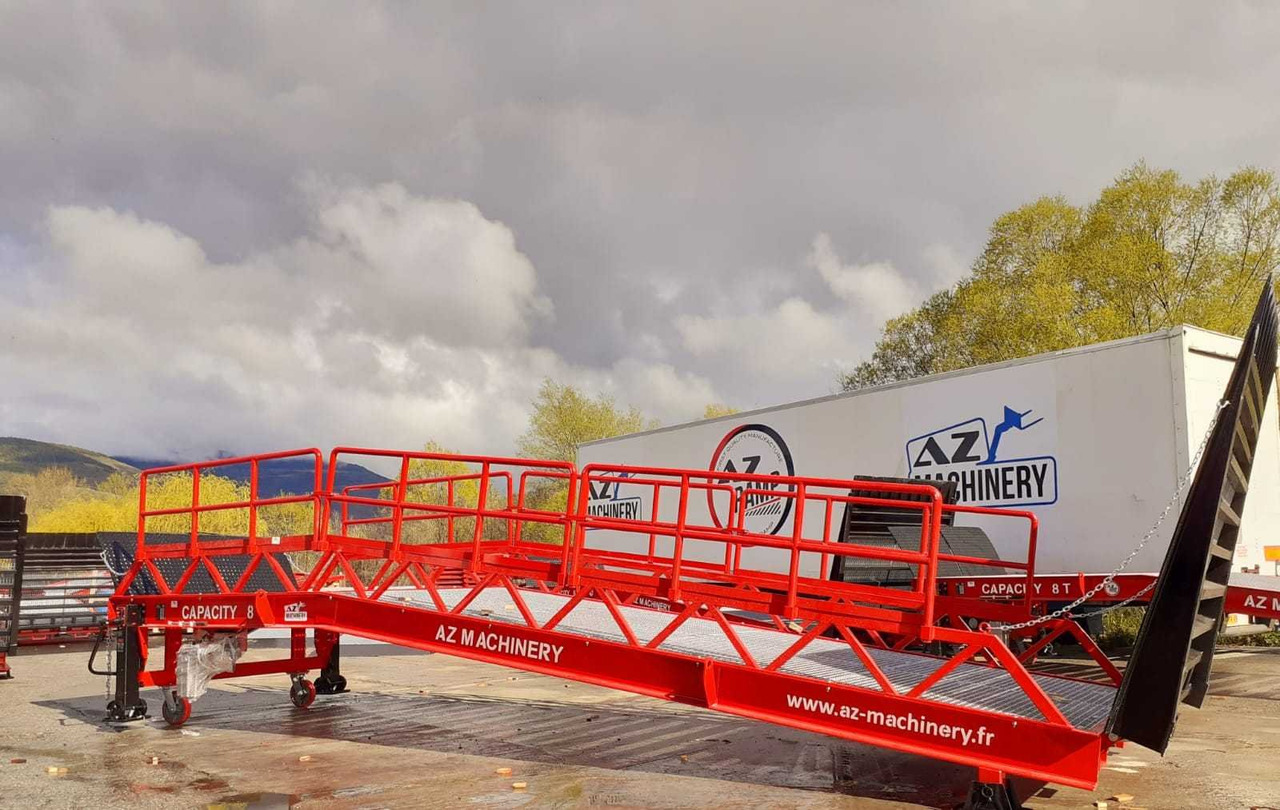 Rampe de chargement neuf Loading Ramp with with hydraulic tilting bridge -  AZ RAMP - STAR-RL- 8T. 8 ton capacity: photos 6
