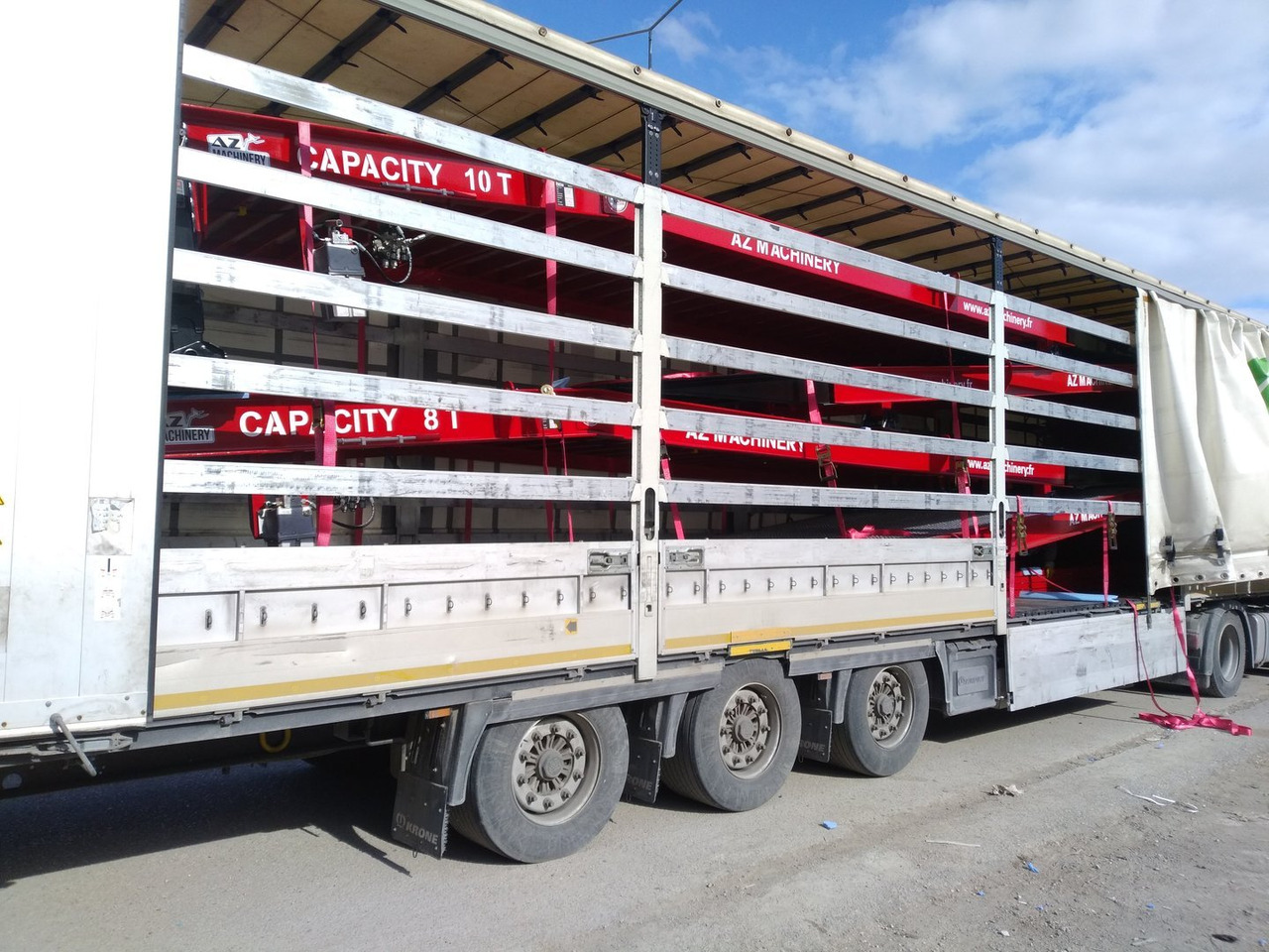 Rampe de chargement neuf **RENTAL** Loading Ramp with with hydraulic tilting bridge -  AZ RAMP - STAR- 8T. 8 ton capacity: photos 13