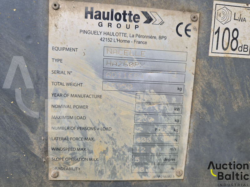 Nacelle articulée Haulotte HA 260 PX: photos 19