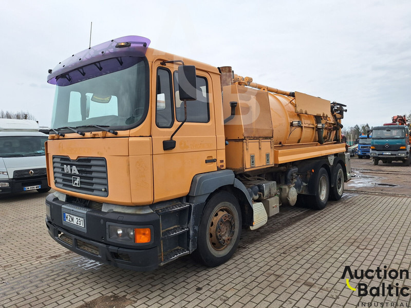MAN TGS200 - Camion hydrocureur: photos 1 MAN TGS200 - Camion hydrocureur: photos 1