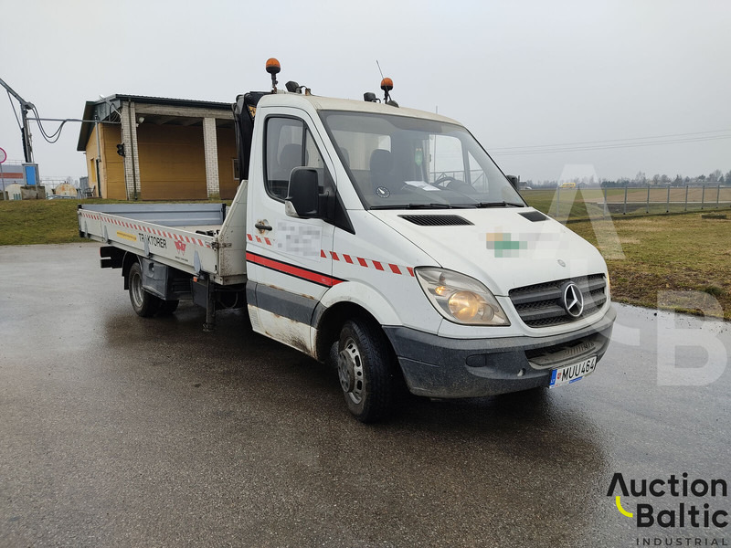 Mercedes-Benz Sprinter 515 CDI - Camion plateau, Camion grue: photos 2 Mercedes-Benz Sprinter 515 CDI - Camion plateau, Camion grue: photos 2