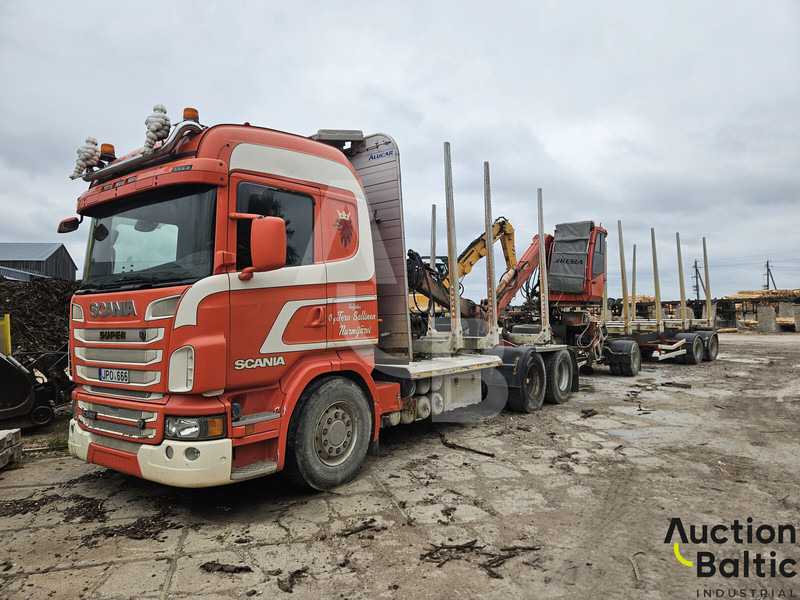 Scania R 560 - Remorque forestière: photos 1 Scania R 560 - Remorque forestière: photos 1