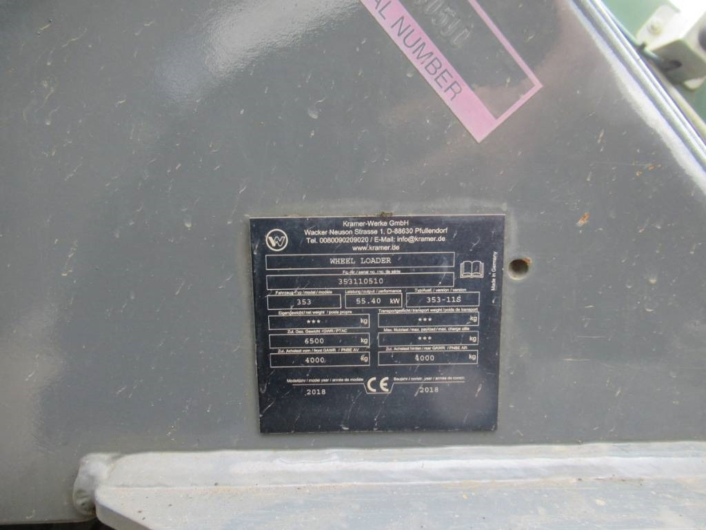 Kramer 5085 - Chargeuse sur pneus: photos 5 Kramer 5085 - Chargeuse sur pneus: photos 5