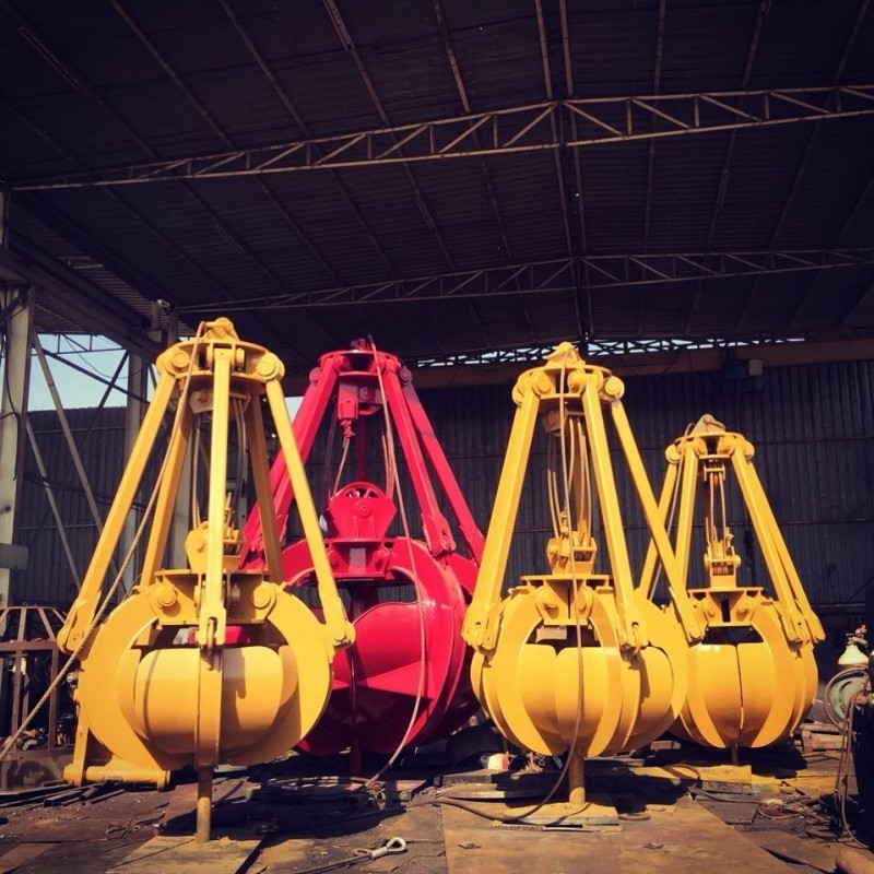 AME Mechanical Orange Peel Grab - Grappin pour Grue: photos 1 AME Mechanical Orange Peel Grab - Grappin pour Grue: photos 1