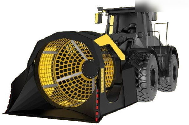 AME Rotary Screening Bucket - Godet de tri pour Chargeuse: photos 1 AME Rotary Screening Bucket - Godet de tri pour Chargeuse: photos 1