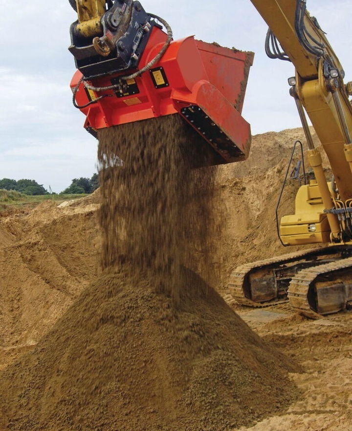 AME Screener Crusher Bucket - Godet de tri pour Pelle: photos 2 AME Screener Crusher Bucket - Godet de tri pour Pelle: photos 2