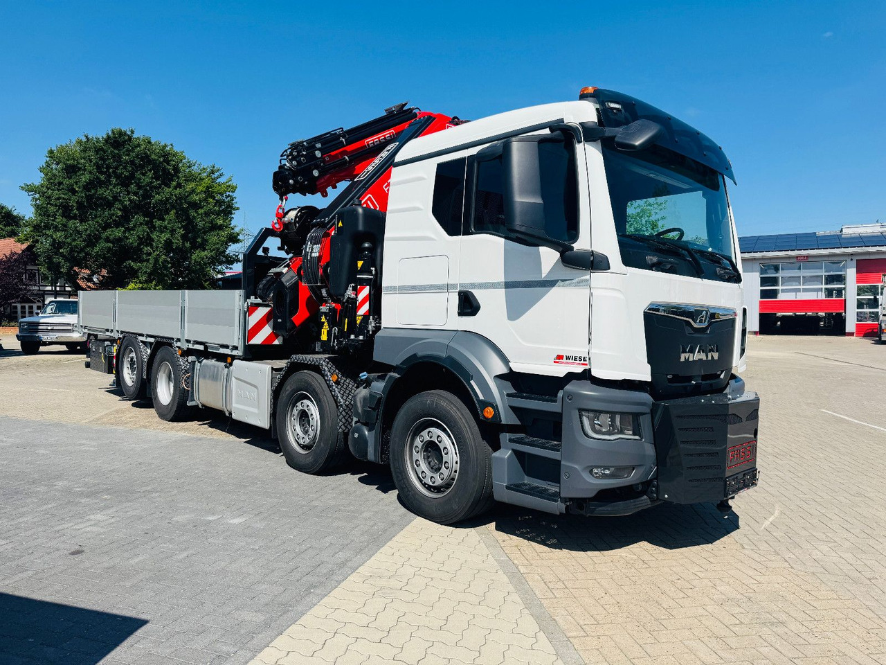 MAN TGS 32.510 mit F710 Frontkran sofort - Camion, Camion grue: photos 1 MAN TGS 32.510 mit F710 Frontkran sofort - Camion, Camion grue: photos 1