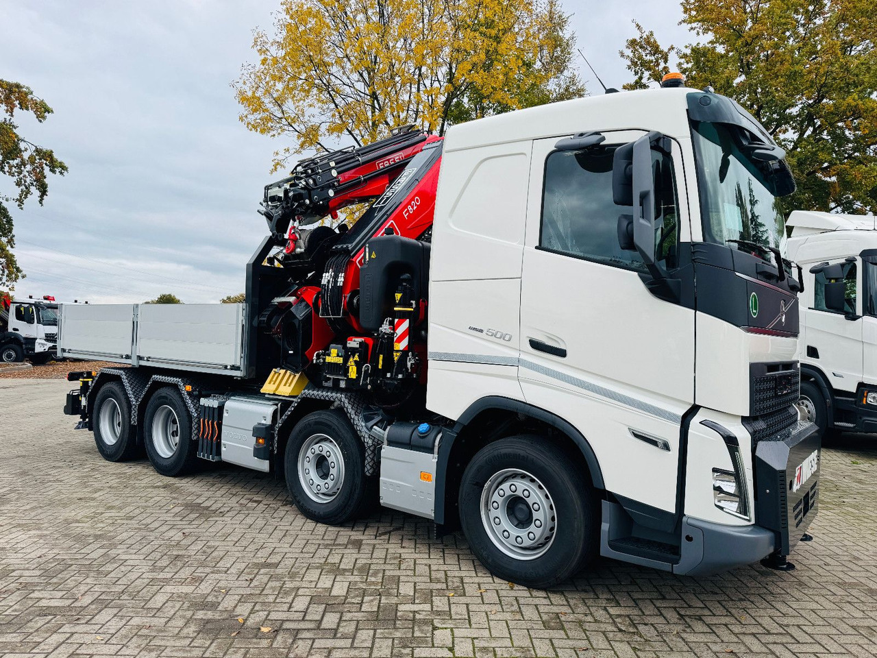 Volvo FH 500 8x4 Kran F820 RA2.27 Jib & Winde Sofort - Camion, Camion grue: photos 4 Volvo FH 500 8x4 Kran F820 RA2.27 Jib & Winde Sofort - Camion, Camion grue: photos 4