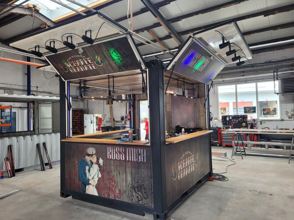 Premium Container Mobile Bar Event Food Truck Kn - Carrosserie interchangeable/ Conteneur: photos 2 Premium Container Mobile Bar Event Food Truck Kn - Carrosserie interchangeable/ Conteneur: photos 2
