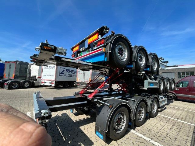 D-TEC Containerchassis Flexitrailer - Semi-remorque porte-conteneur/ Caisse mobile: photos 2 D-TEC Containerchassis Flexitrailer - Semi-remorque porte-conteneur/ Caisse mobile: photos 2