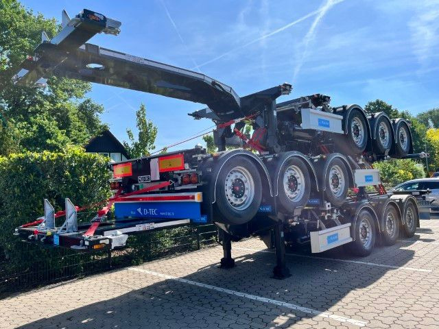 D-TEC Containerchassis Flexitrailer - Semi-remorque porte-conteneur/ Caisse mobile: photos 2 D-TEC Containerchassis Flexitrailer - Semi-remorque porte-conteneur/ Caisse mobile: photos 2