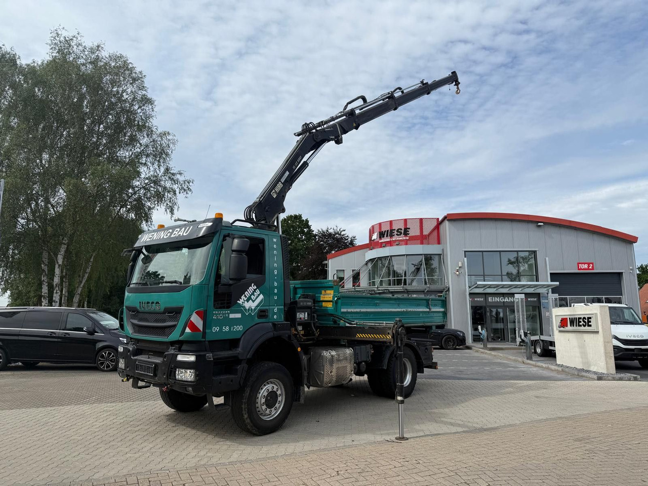 Iveco AD190 T/W Trakker 410 4x4 Allrad Kran KipperHIAB - Camion benne, Camion grue: photos 5 Iveco AD190 T/W Trakker 410 4x4 Allrad Kran KipperHIAB - Camion benne, Camion grue: photos 5