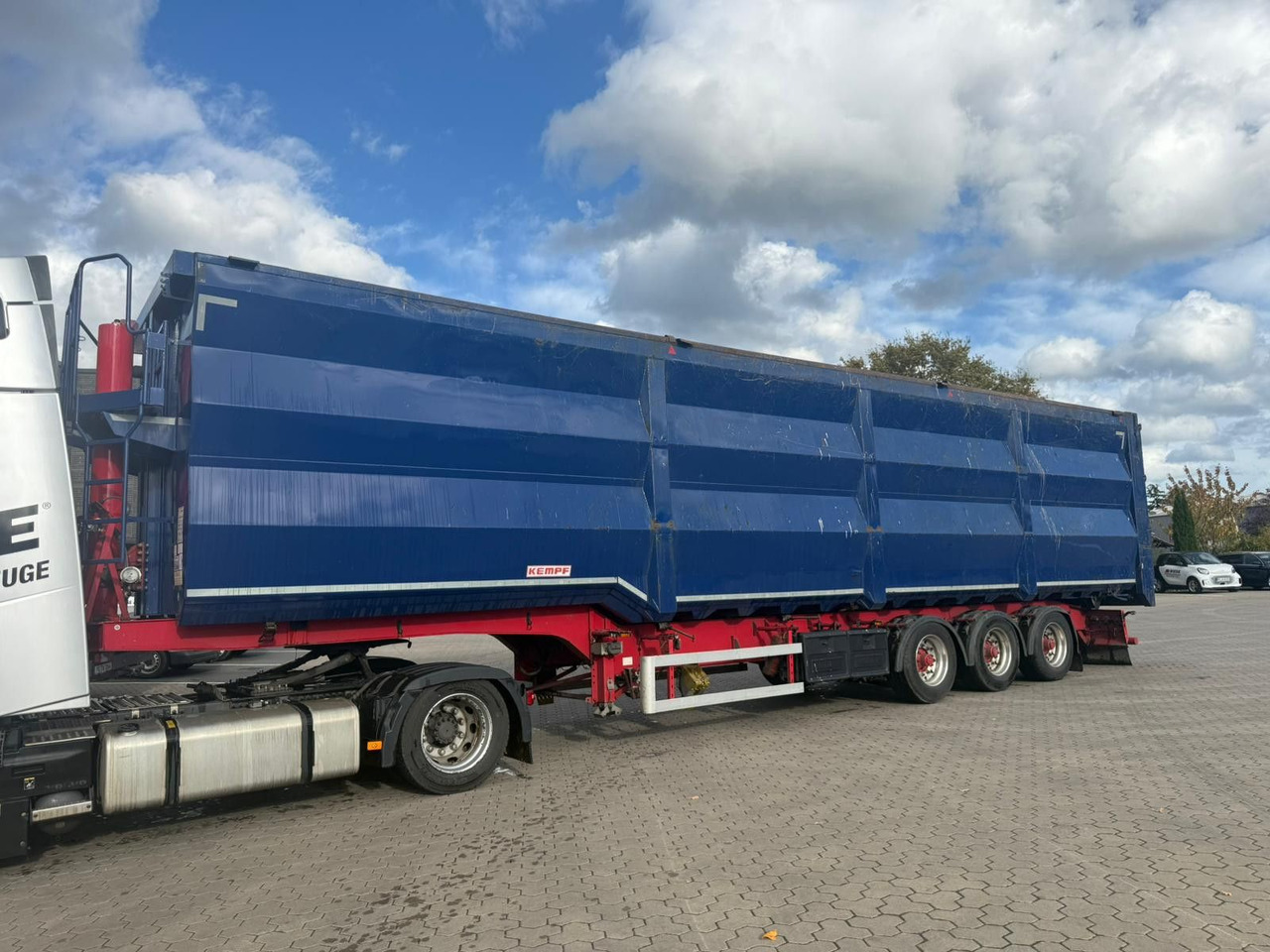 Kempf SKM 35/3 Großraummulde für Schrott 85m³ - Semi-remorque benne: photos 2 Kempf SKM 35/3 Großraummulde für Schrott 85m³ - Semi-remorque benne: photos 2