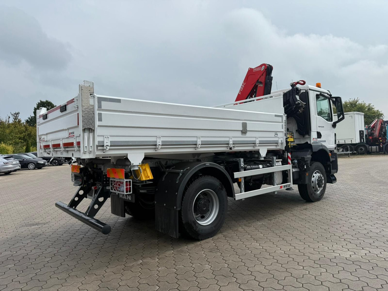 MAN 18.320 4x4 mit Fassi Ladekran Sofort Verfügbar - Camion grue: photos 4 MAN 18.320 4x4 mit Fassi Ladekran Sofort Verfügbar - Camion grue: photos 4