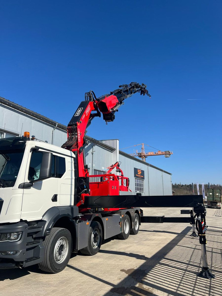 MAN 8x4 mit F1150RA.2.28 L616 Winde - Camion plateau, Camion grue: photos 5 MAN 8x4 mit F1150RA.2.28 L616 Winde - Camion plateau, Camion grue: photos 5
