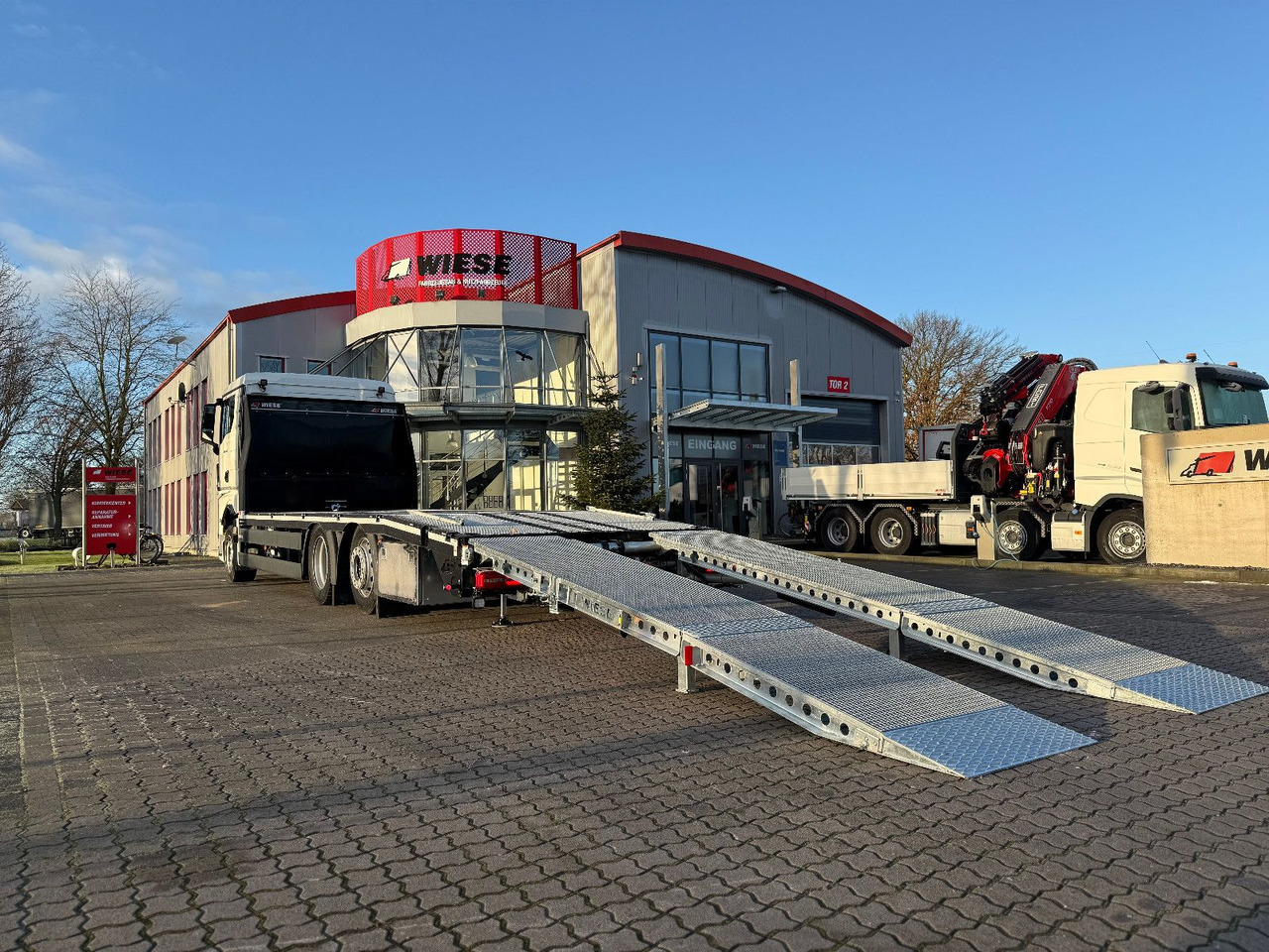 Crédit-bail de  MAN Baumaschinen-  Arbeitsbühnentransporter Rampen MAN Baumaschinen-  Arbeitsbühnentransporter Rampen: photos 10