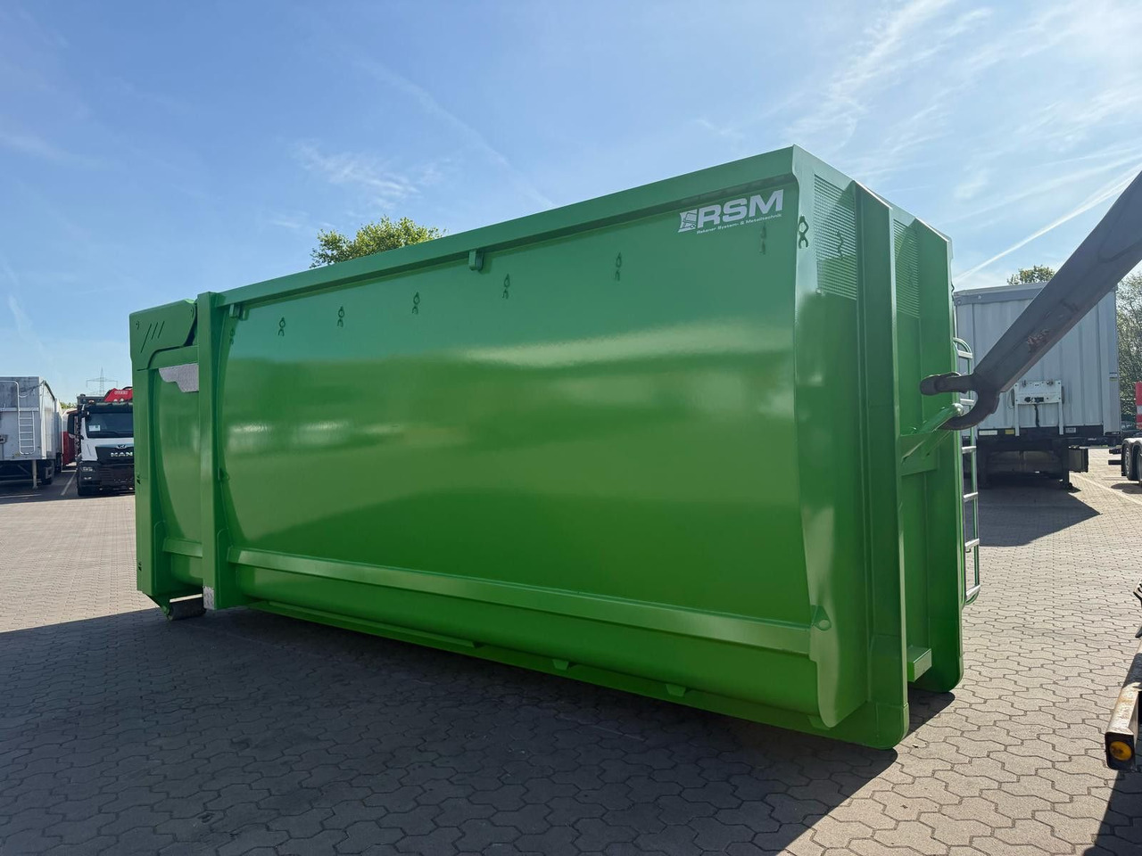 RSM Abrollcontainer 38m³ mit hydr. Heckklappe - Remorque porte-conteneur/ Caisse mobile: photos 5 RSM Abrollcontainer 38m³ mit hydr. Heckklappe - Remorque porte-conteneur/ Caisse mobile: photos 5