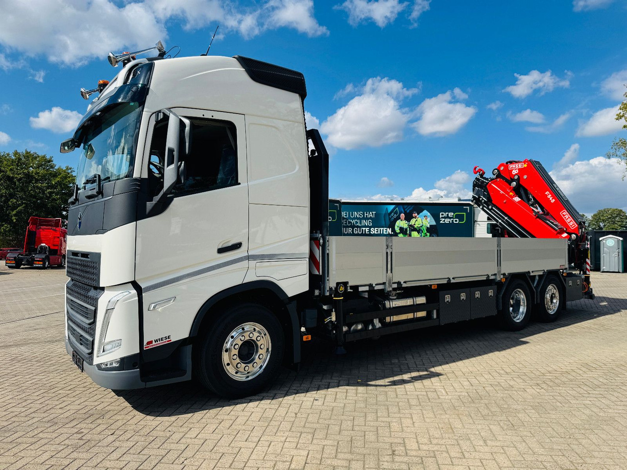 Volvo FH 540 6x2 Container Fassi F545 Heck - Camion grue: photos 3 Volvo FH 540 6x2 Container Fassi F545 Heck - Camion grue: photos 3