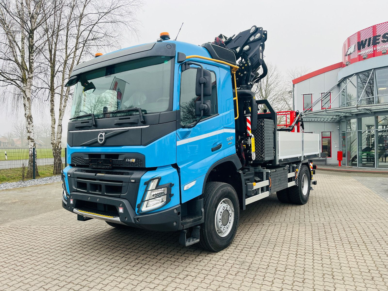 Volvo FMX 500 inkl. F345RB.2.24 & L324 +V20 & Korb - Camion plateau, Camion grue: photos 1 Volvo FMX 500 inkl. F345RB.2.24 & L324 +V20 & Korb - Camion plateau, Camion grue: photos 1