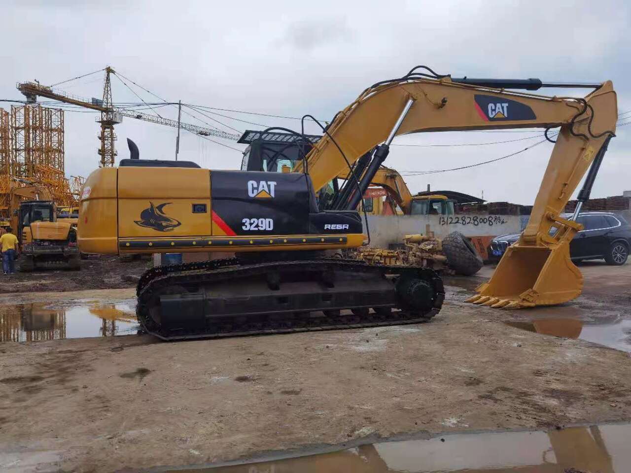 CATERPILLAR 329D - Pelle sur chenille: photos 1 CATERPILLAR 329D - Pelle sur chenille: photos 1