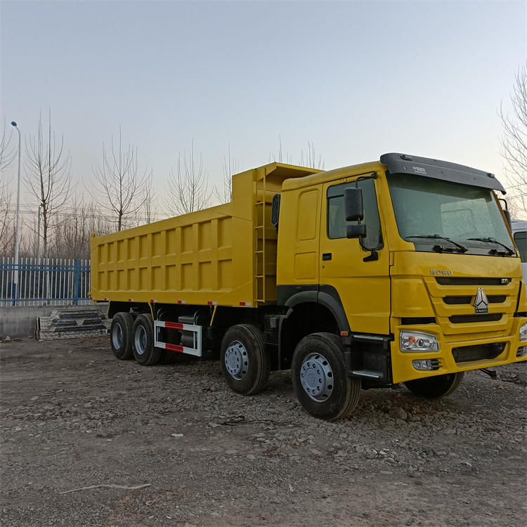 Camion benne HOWO HOWO 8x4 371-Yellow Tipper: photos 12