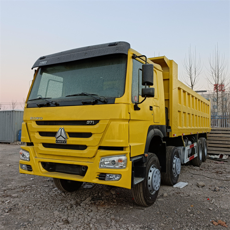 Camion benne HOWO HOWO 8x4 371-Yellow Tipper: photos 9