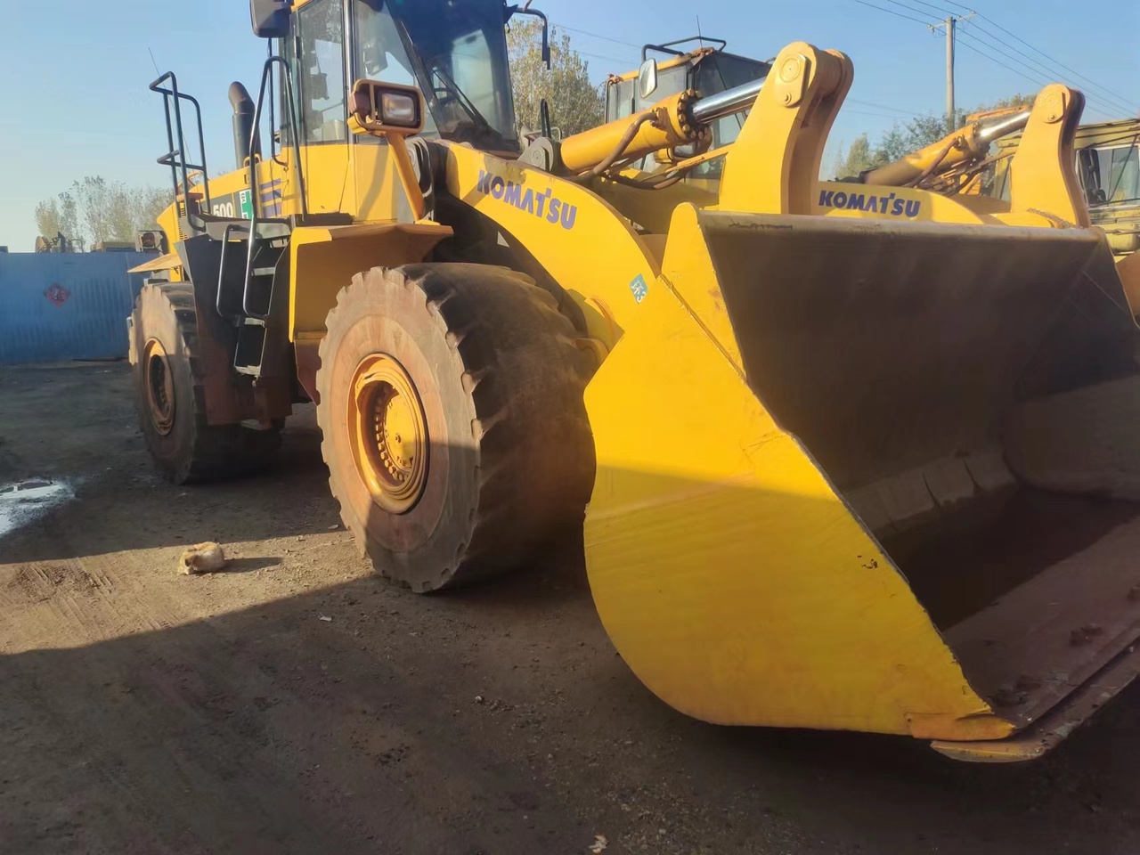 KOMATSU WA500-6 -wheel loader - Chargeuse sur pneus: photos 5 KOMATSU WA500-6 -wheel loader - Chargeuse sur pneus: photos 5