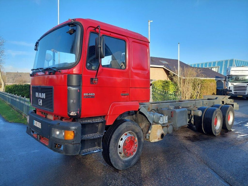 MAN 26.463 6X4 CHASSIS - Châssis cabine: photos 1 MAN 26.463 6X4 CHASSIS - Châssis cabine: photos 1
