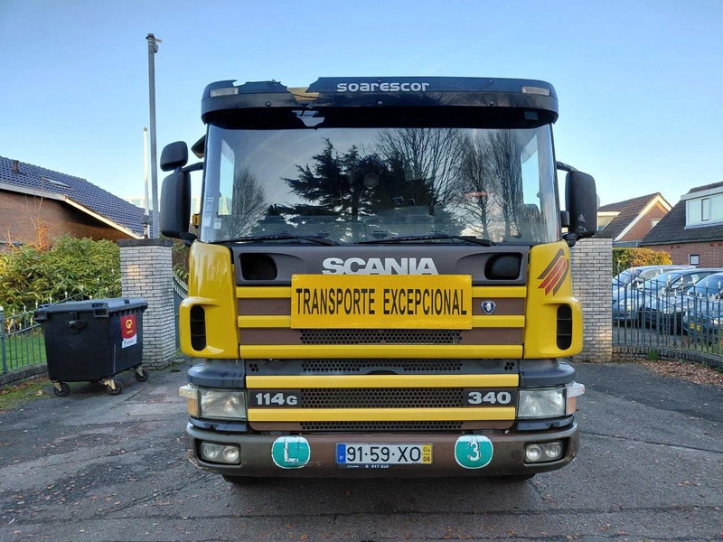 Scania P114-340 114G 340 BIG AXLE FULL STEEL SPRING 3+3 MANUAL GEARBOX - Camion plateau: photos 2 Scania P114-340 114G 340 BIG AXLE FULL STEEL SPRING 3+3 MANUAL GEARBOX - Camion plateau: photos 2