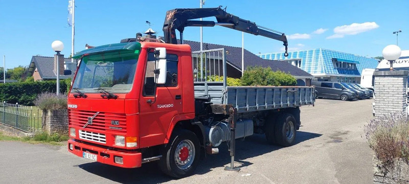 Volvo FL 10.320 4x2 Kipper Crane Steel Suspension - Camion benne, Camion grue: photos 3 Volvo FL 10.320 4x2 Kipper Crane Steel Suspension - Camion benne, Camion grue: photos 3