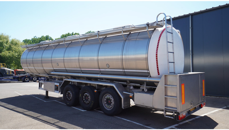 Semi-remorque citerne pour transport de la nourriture Burg 3 AXLE FOOD TRAILER 38.000 LTR: photos 7