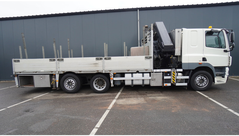 DAF CF 85.360 6x2 OPEN BOX WITH HMF 5300 CRANE - Camion grue: photos 4 DAF CF 85.360 6x2 OPEN BOX WITH HMF 5300 CRANE - Camion grue: photos 4