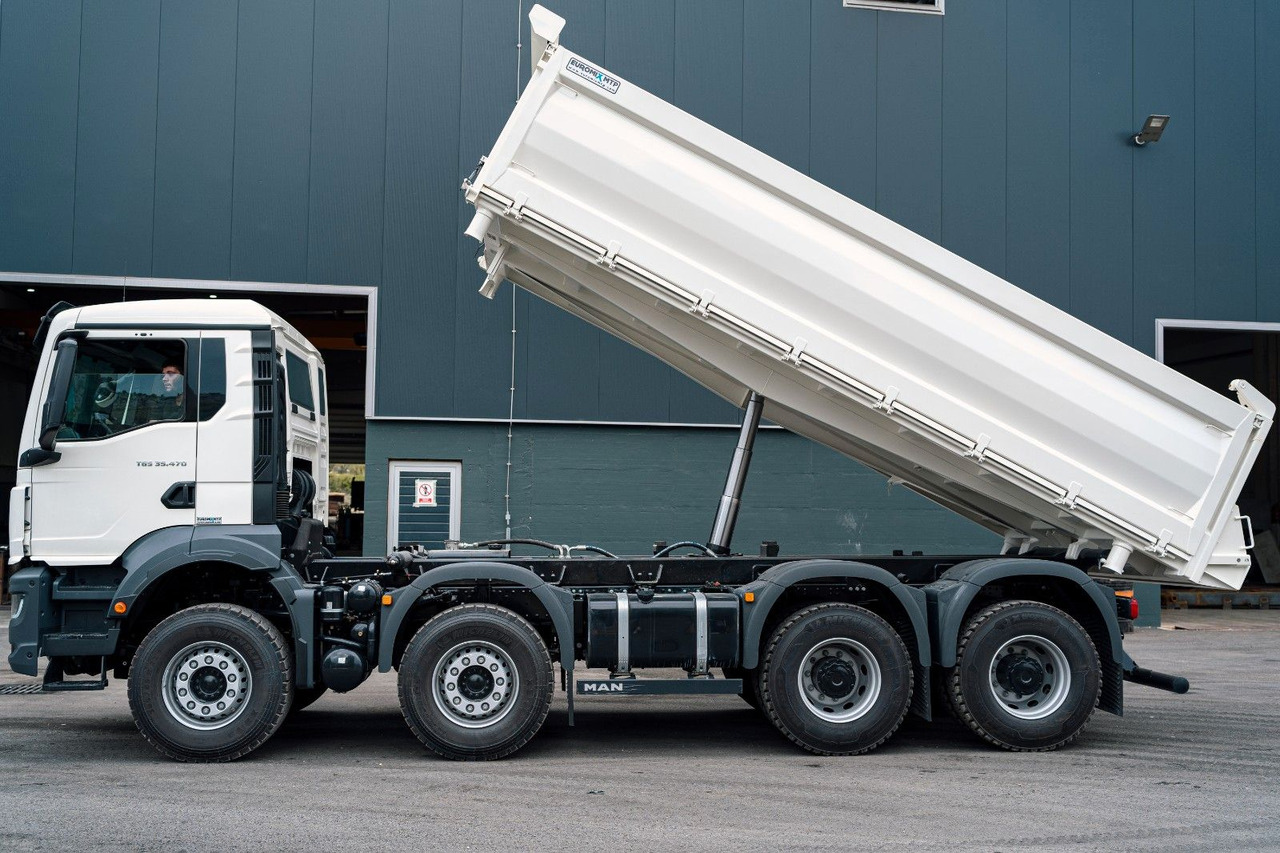 MAN TGS 35.470 BB 8X4 3-Seiten-Kipper EuromixMTP - Camion benne: photos 1 MAN TGS 35.470 BB 8X4 3-Seiten-Kipper EuromixMTP - Camion benne: photos 1