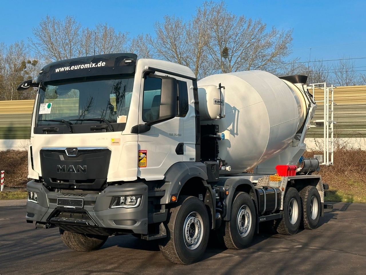 MAN TGS 37.480 8x4 EuromixMTP EM 10 L - Camion malaxeur: photos 1 MAN TGS 37.480 8x4 EuromixMTP EM 10 L - Camion malaxeur: photos 1